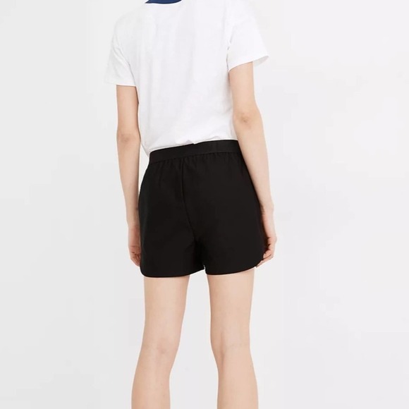 Madewell MWL Allways Pull-On Shorts in Black M Medium - Picture 4 of 8